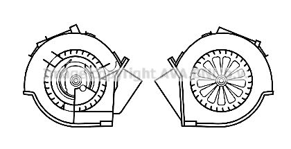 AVA QUALITY COOLING Elektromotors, Salona ventilācija MS8664